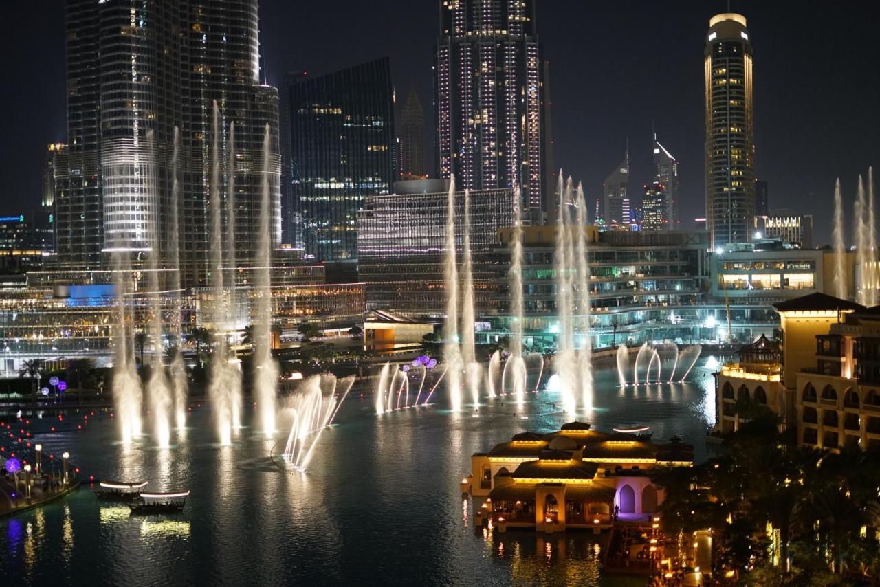 Elite Royal Apartment - Full Burj Khalifa & Fountain View - Brilliant - 2 Bedrooms & 1 Open Bedroom Without Partition 迪拜 外观 照片