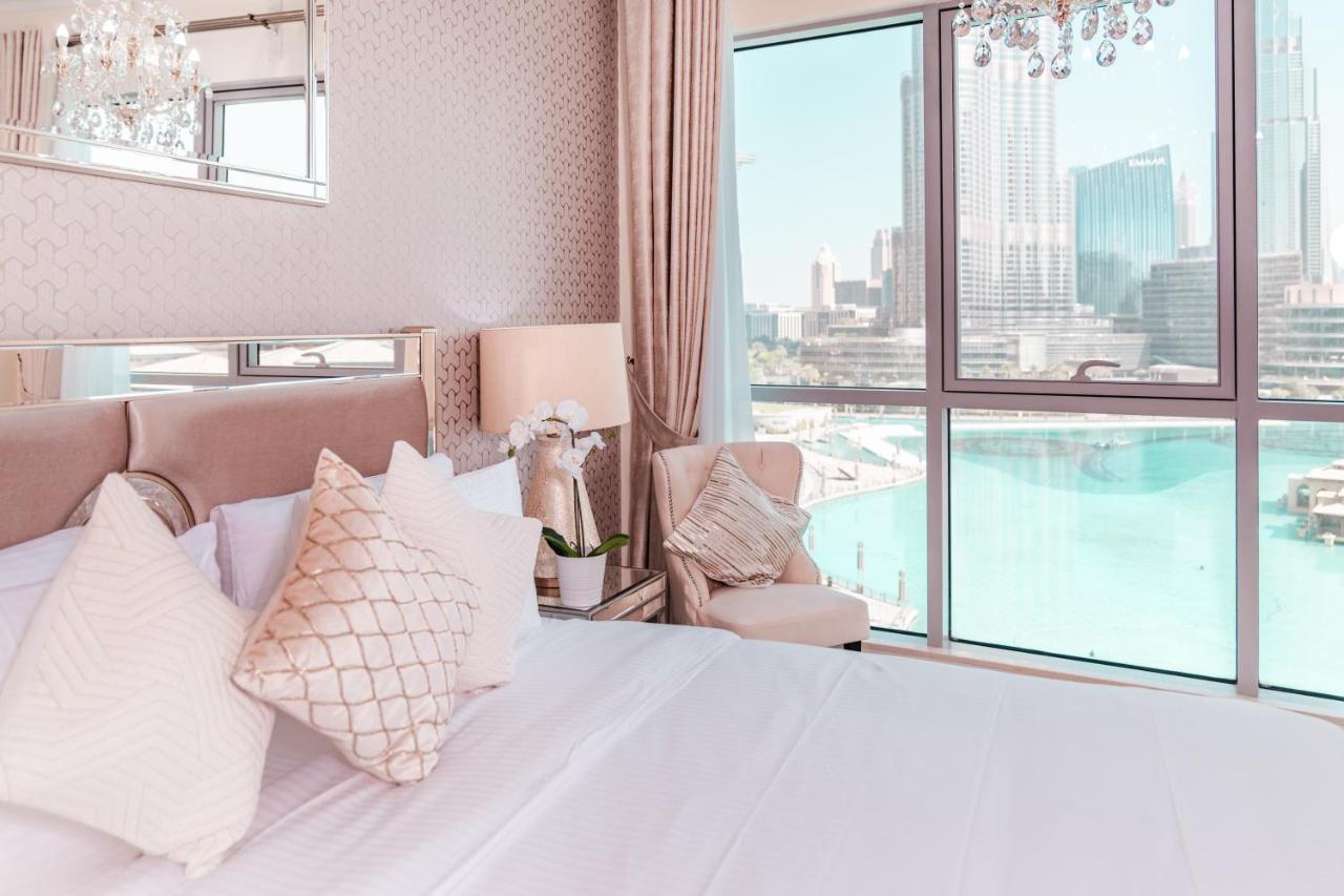 Elite Royal Apartment - Full Burj Khalifa & Fountain View - Brilliant - 2 Bedrooms & 1 Open Bedroom Without Partition 迪拜 外观 照片