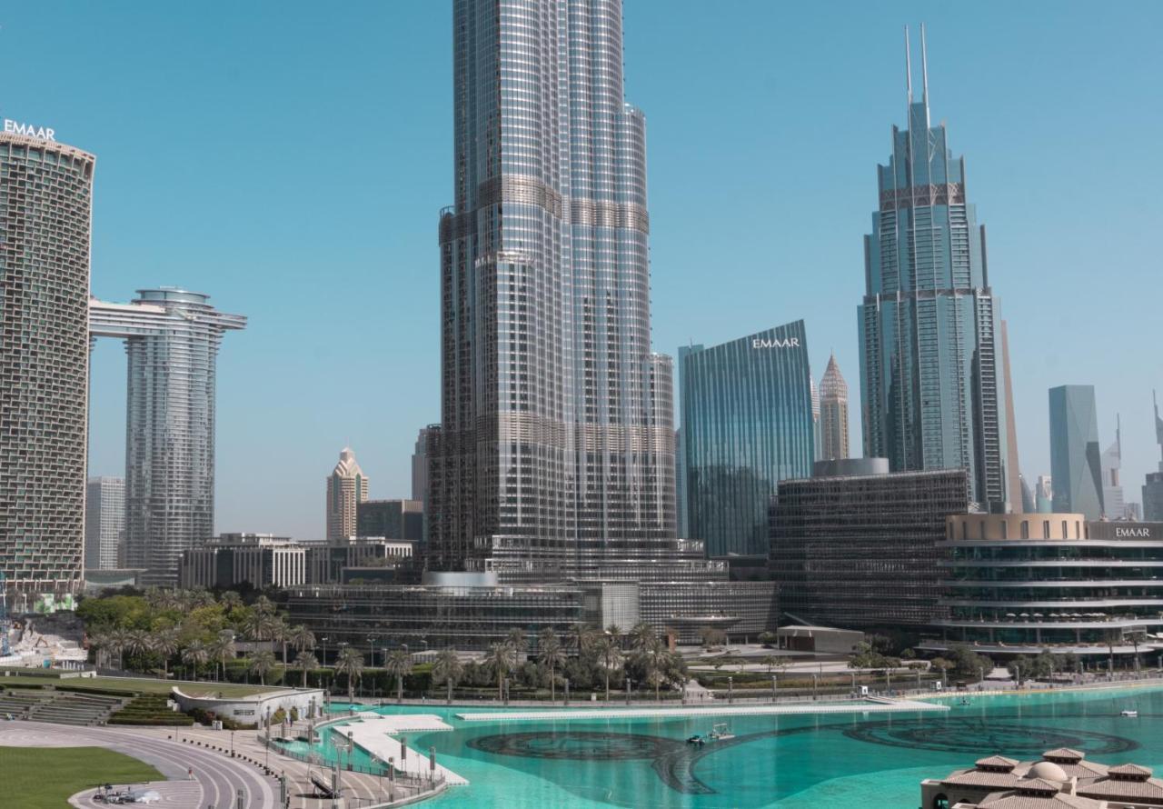 Elite Royal Apartment - Full Burj Khalifa & Fountain View - Brilliant - 2 Bedrooms & 1 Open Bedroom Without Partition 迪拜 外观 照片