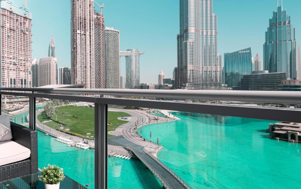 Elite Royal Apartment - Full Burj Khalifa & Fountain View - Brilliant - 2 Bedrooms & 1 Open Bedroom Without Partition 迪拜 外观 照片