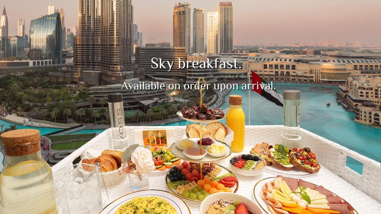 Elite Royal Apartment - Full Burj Khalifa & Fountain View - Brilliant - 2 Bedrooms & 1 Open Bedroom Without Partition 迪拜 外观 照片